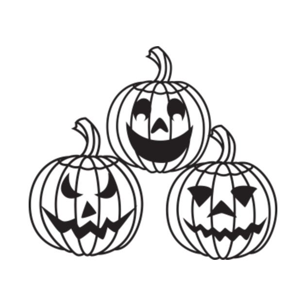Images Of Scary Pumpkin Faces To Draw