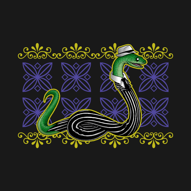 Dapper Snek by RainytaleStudio