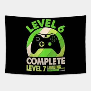 Level 6 Complete Level 7 Loading  6th Wedding Anniversary Tapestry