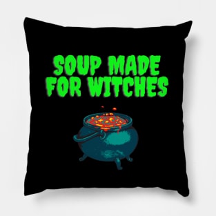 Soup made for witches. Pillow