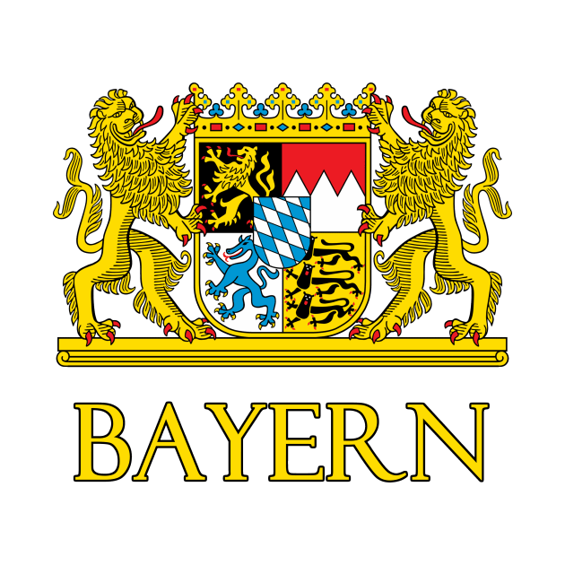 Bayern (Bavaria) Germany - Coat of Arms Design by Naves