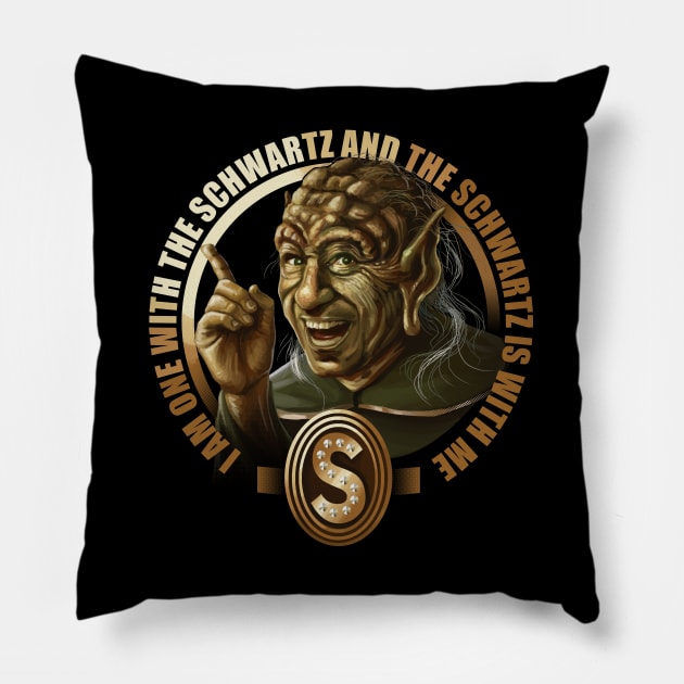 I Am One With The Schwartz Pillow by BER