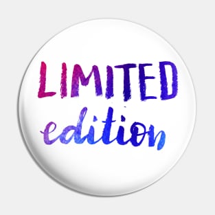 Limited edition Pin