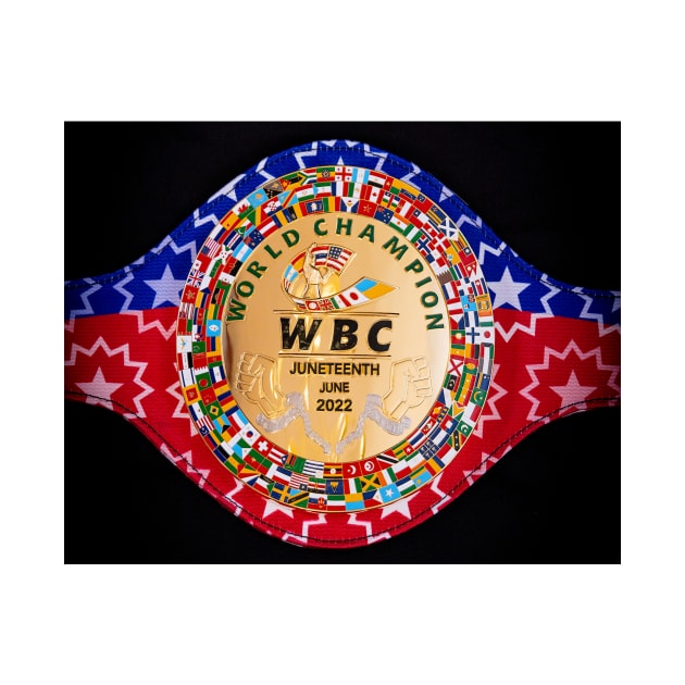 WBC  JUNETEENTH FREEDMAN BELT!!! by African American Boxing line