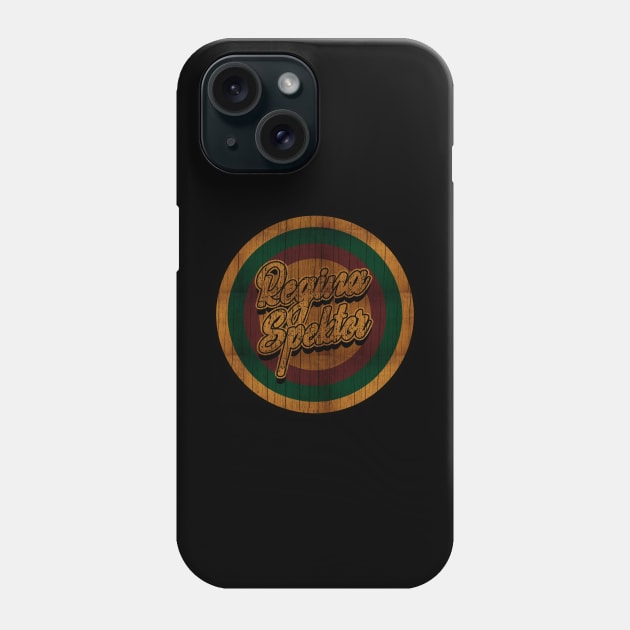 Circle Retro Regina Spektor Phone Case by Electric Tone