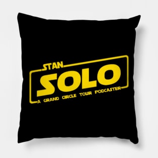 Stan Solo a Grand Circle Tour Podcaster Pillow