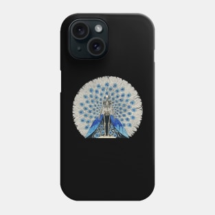 Peacock Skeleton Phone Case