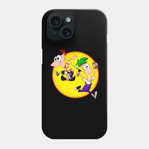 phineas and ferb Phone Case by youne street