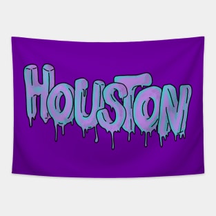 Houston Drip Tapestry