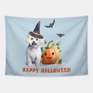 dog halloween Tapestry