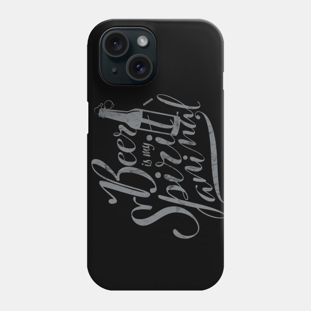 Beer is my Spirit Animal Phone Case by DoodleHeadDee