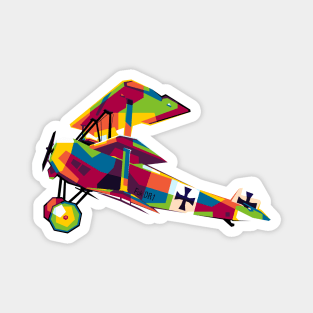 Fokker Triplane Magnet