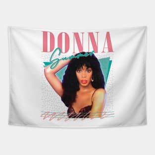 Donna Summer / Retro Style Fan Art Design Tapestry