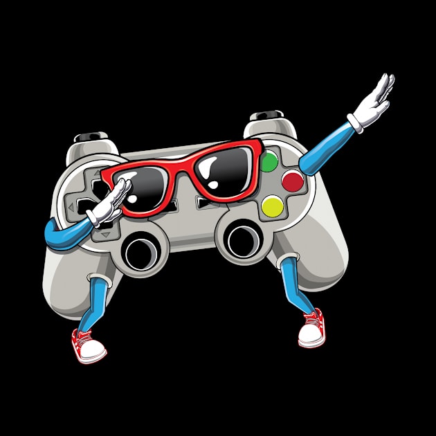 Funny dabbing video game SUNGLASSES joystick- Gamer funy dab by tmuzaa