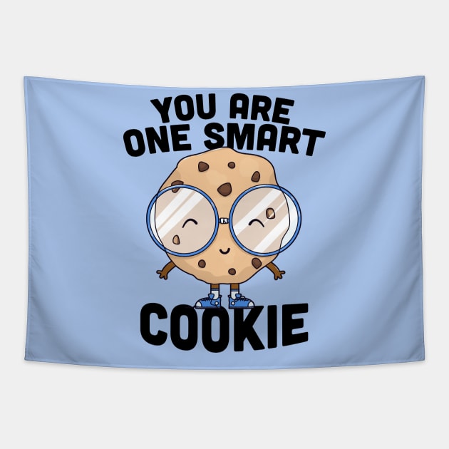 You Are One Smart Cookie | Cute Report Card or Graduation Celebration Tapestry by SLAG_Creative