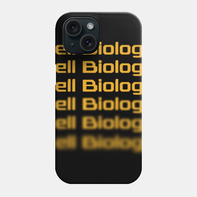 Cell Biology Phone Case by PrintHub