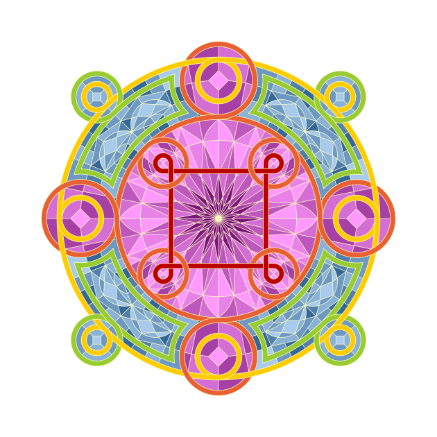 Mandala by tuditees