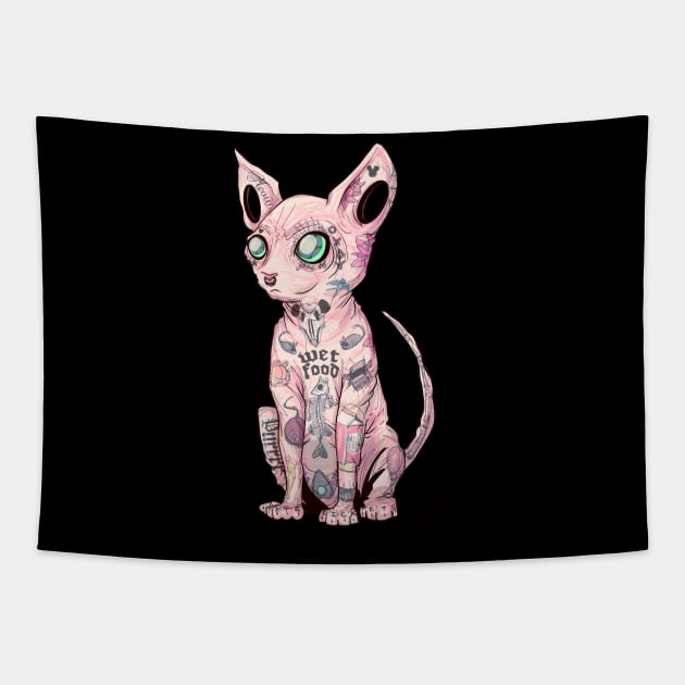 Cattoo Tapestry by LVBart