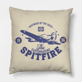 Spitfire - Defender of The Skies | WW2 Plane Pillow