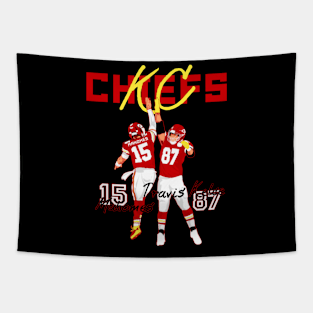 Mahomes x Travis Kelce teammate Tapestry