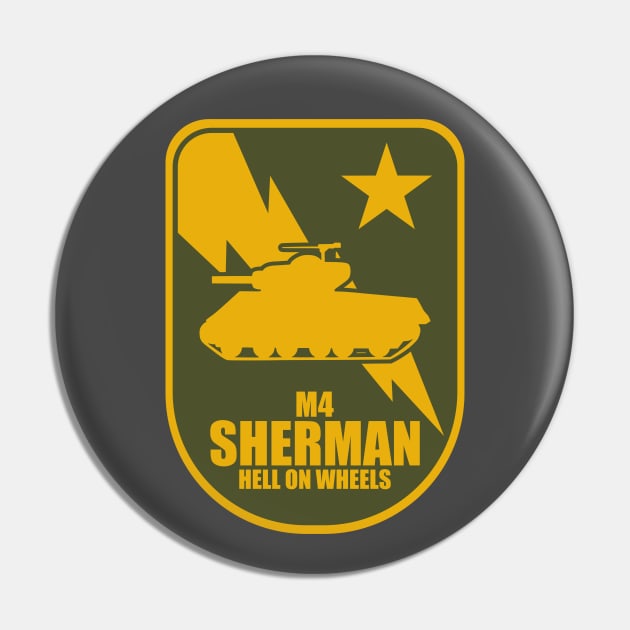 M4 Sherman Pin by TCP