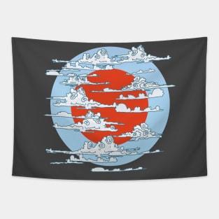 Rising Sun Tapestry