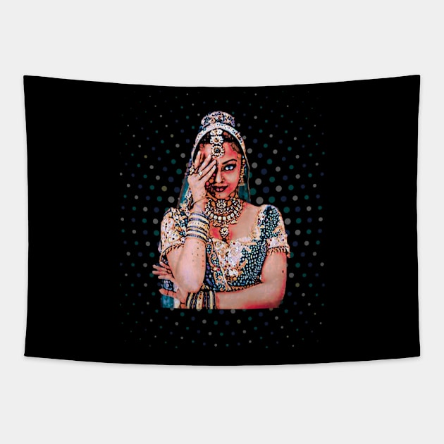 Bollywood Glamour Tapestry by Jotted Designs