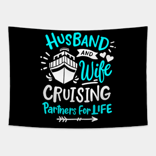 Cruise Husband and Wife Tapestry