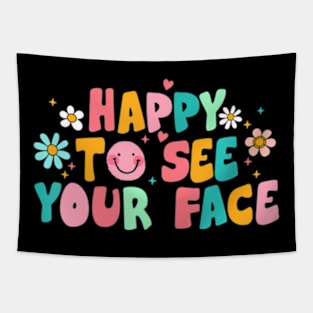 To See Your Face Teacher  Daisy Back To School Tapestry