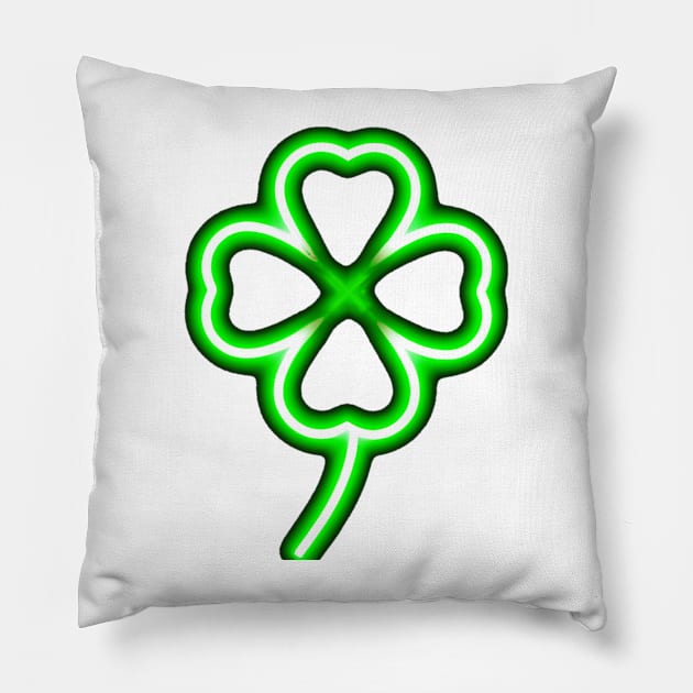 Lucky Shamrock Irish Culture Shenanigans With My Gnomies Pillow by ShopSunday