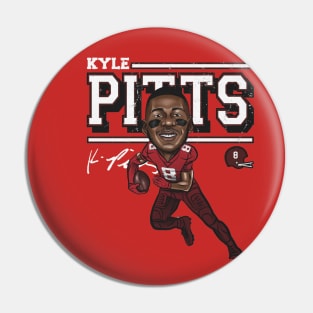 Kyle Pitts Atlanta Cartoon Pin