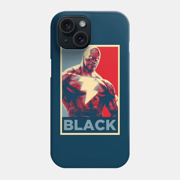 Black Adam Hope Phone Case by TEEVEETEES