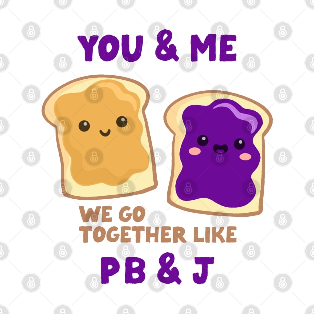 pbj you & me (grape) by mystudiocreate