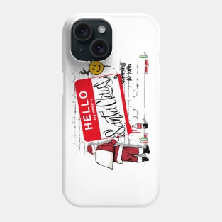 Santa Claus is coming to town. Phone Case