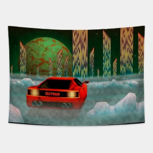 Outrun planet Tapestry