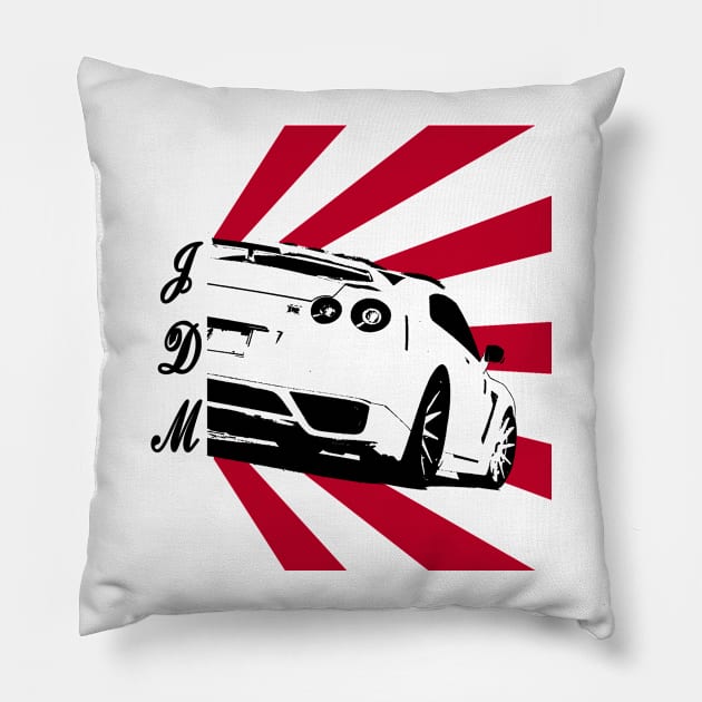 nissan jdm Pillow by hottehue