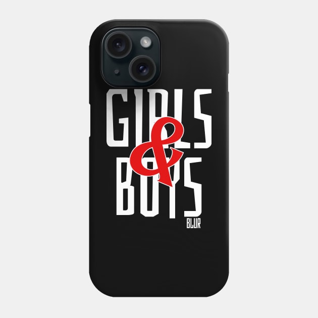 girl and boy simple design Phone Case by Animals Project