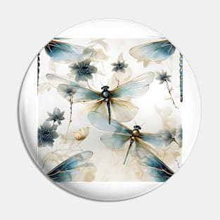 Dragonfly Pattern 1 Pin