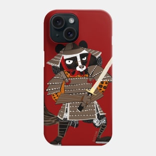 Tanuki Samurai Phone Case