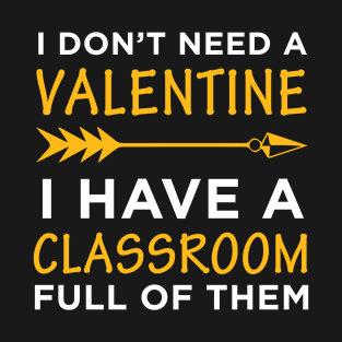 Valentine teacher T-Shirt