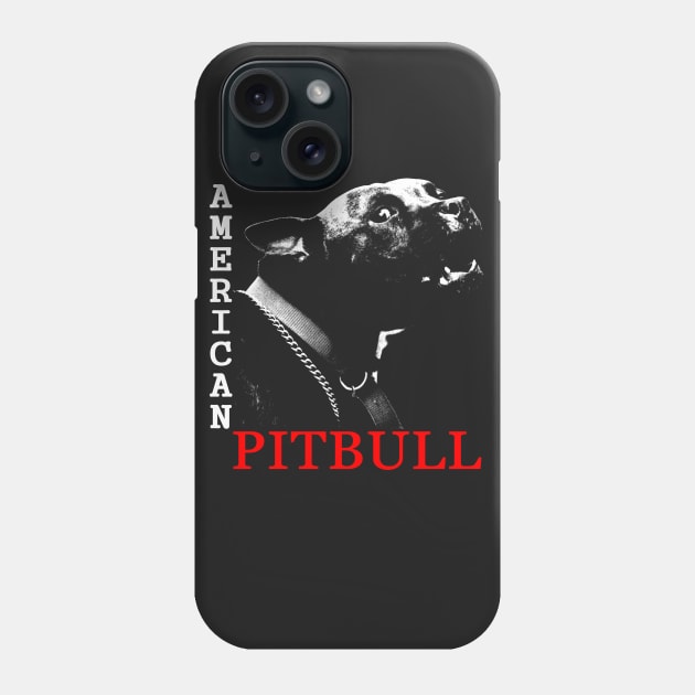 american pit bull Phone Case by hottehue