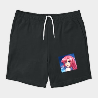 Cute pink hair anime girl Shorts