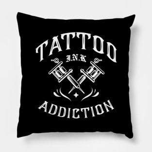 Tattooed Ink Addiction Pillow