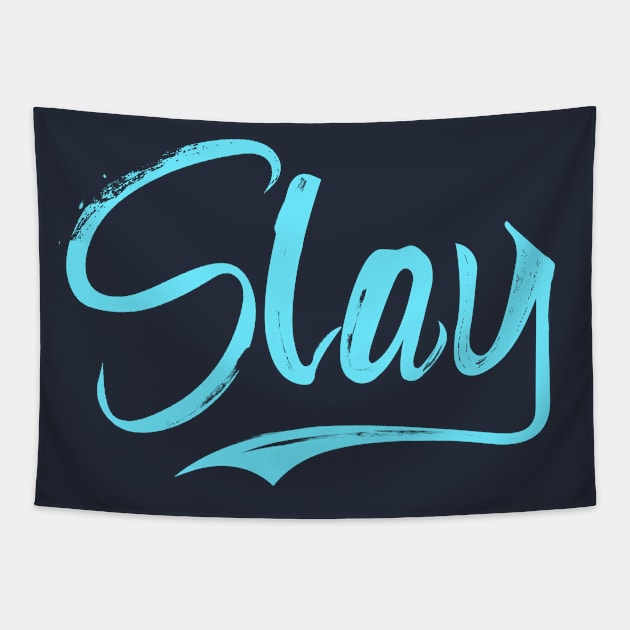 Slay Tapestry by throwback