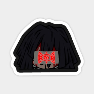 Obanai Iguro Blood Art Talisman Peekers ( Glowing ) Magnet