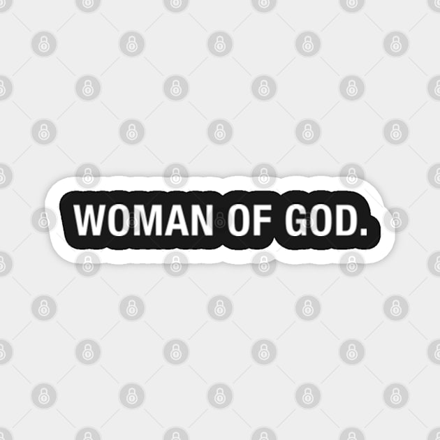 Woman of God. Magnet by CityNoir