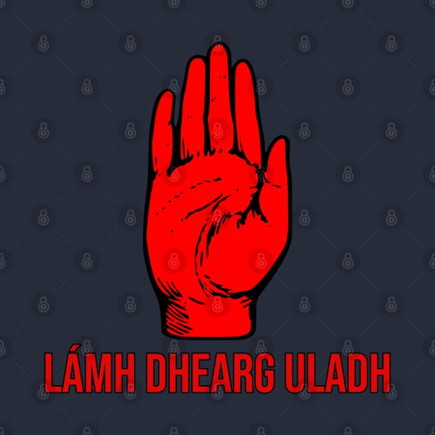 RIGHT RED HAND by INLE Designs