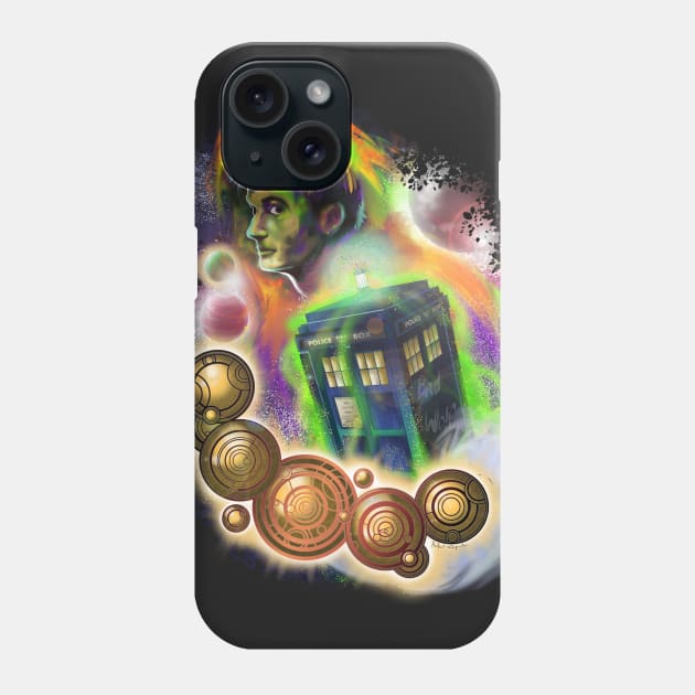 The Time Vortex Phone Case by CreepyCrawlies