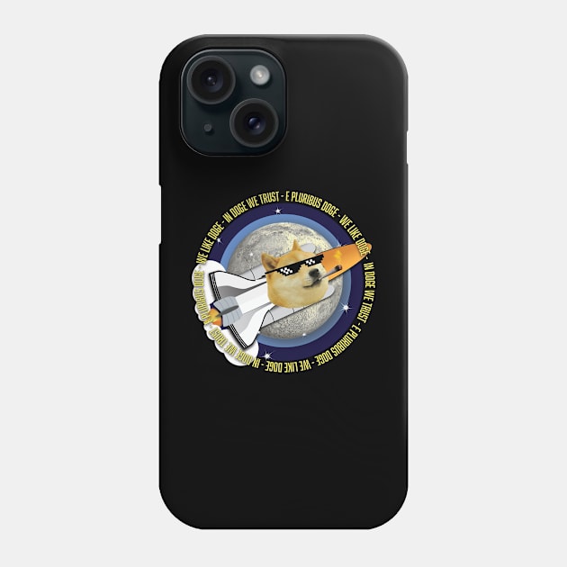 E Pluribus Doge Phone Case by Damn_Nation_Inc