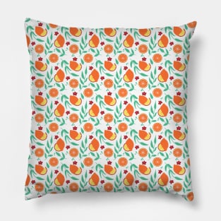 Fresh Orange Lemon Pillow